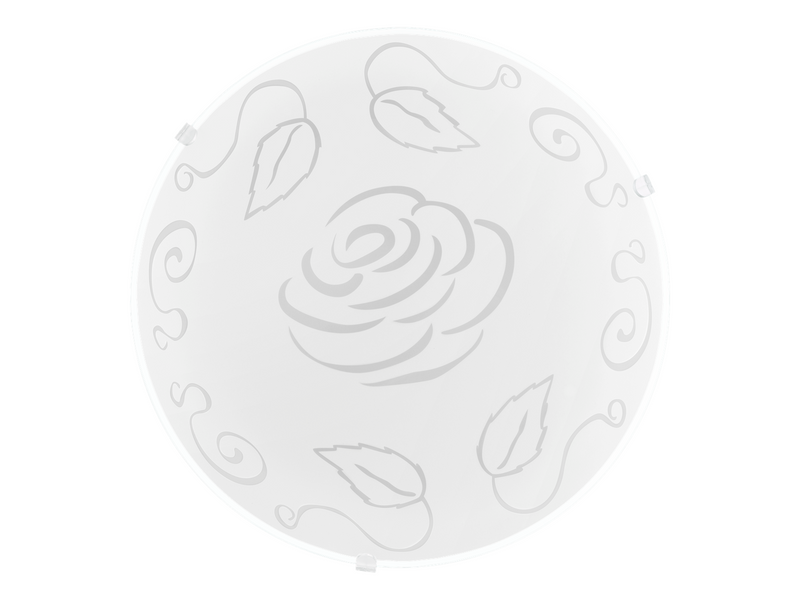 EGLO MARS 1 Wand- / Deckenleuchte, Motiv Rose