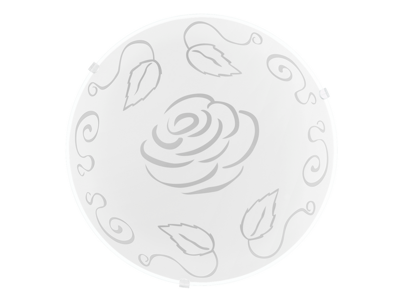 EGLO MARS 1 Wand- / Deckenleuchte, Motiv Rose