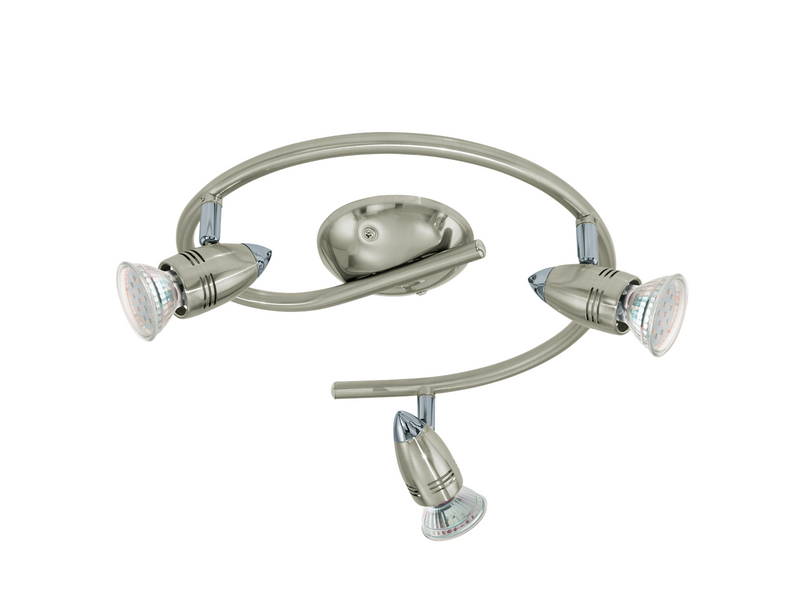 EGLO MAGNUM-LED Spot, nickel-matt, chrom