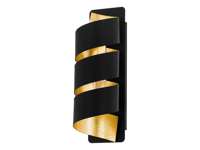 EGLO ELIZONDO Wandleuchte, schwarz, gold