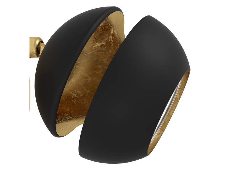 EGLO NOCITO Spot, schwarz, gold