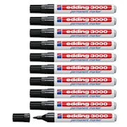 edding 3000 Permanentmarker 10 Stück