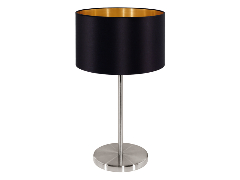 EGLO MASERLO Tischleuchte, schwarz, gold