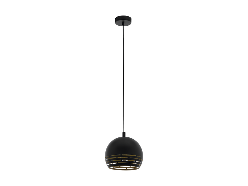 EGLO CAMASTRA Hängeleuchte, schwarz, gold