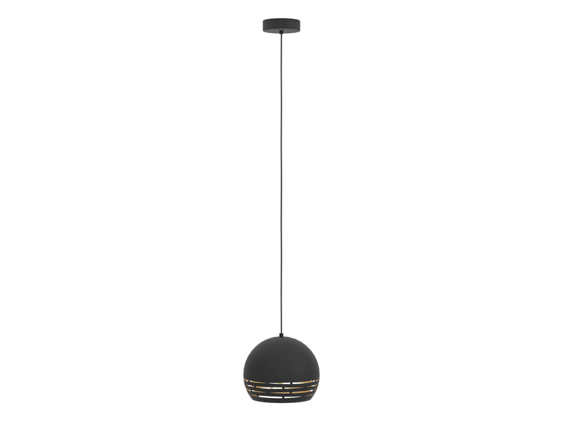 EGLO CAMASTRA Hängeleuchte, schwarz, gold