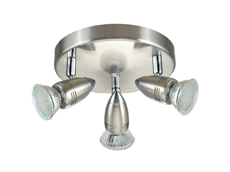 EGLO MAGNUM-LED Spot, nickel-matt, chrom
