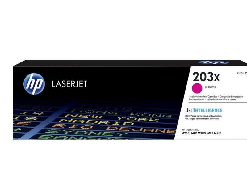 HP 203X / CF543X High Capacity Magenta Toner