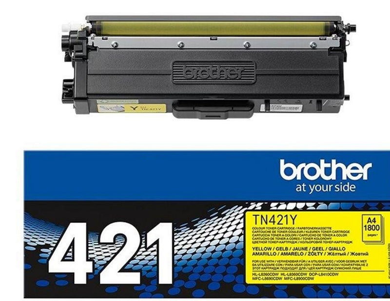 Brother TN421Y / TN 421Y Yellow Toner