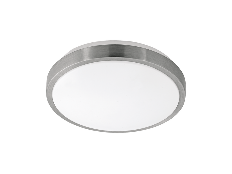 EGLO COMPETA 1 Wand- / Deckenleuchte, weiss, nickel-matt