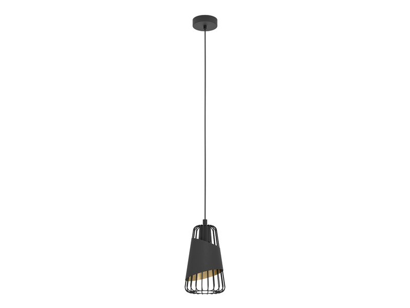 EGLO AUSTELL Hängeleuchte, schwarz, gold