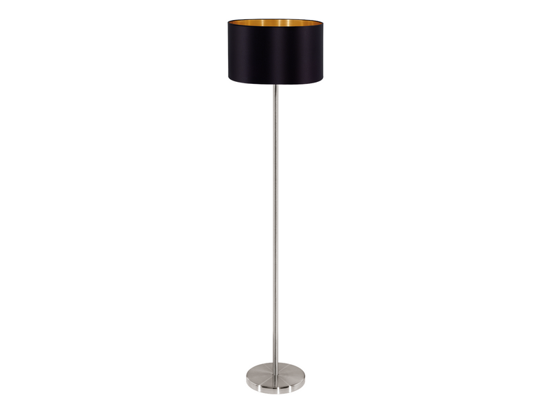 EGLO MASERLO Stehleuchte, schwarz, gold
