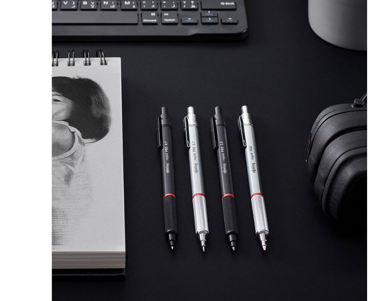 Rotring rOtring Rapid PRO Druckbleistift mit Einzug | 2,0 mm | Schwarz