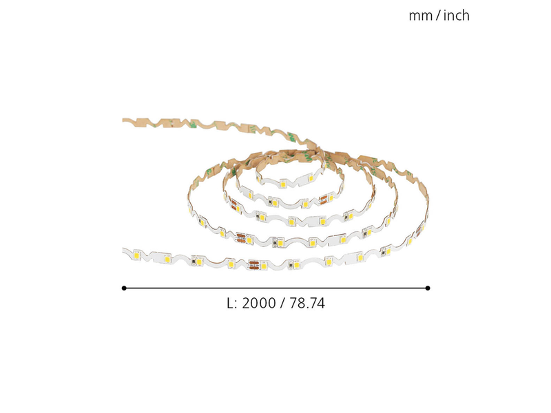 EGLO FLEXIBLE STRIPE Leuchtband/-stab, weiss