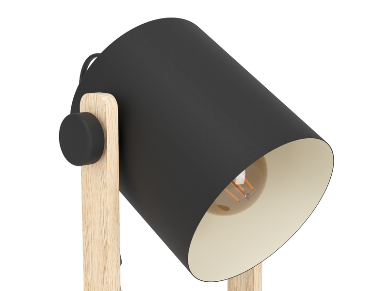 EGLO HORNWOOD Tischleuchte, braun