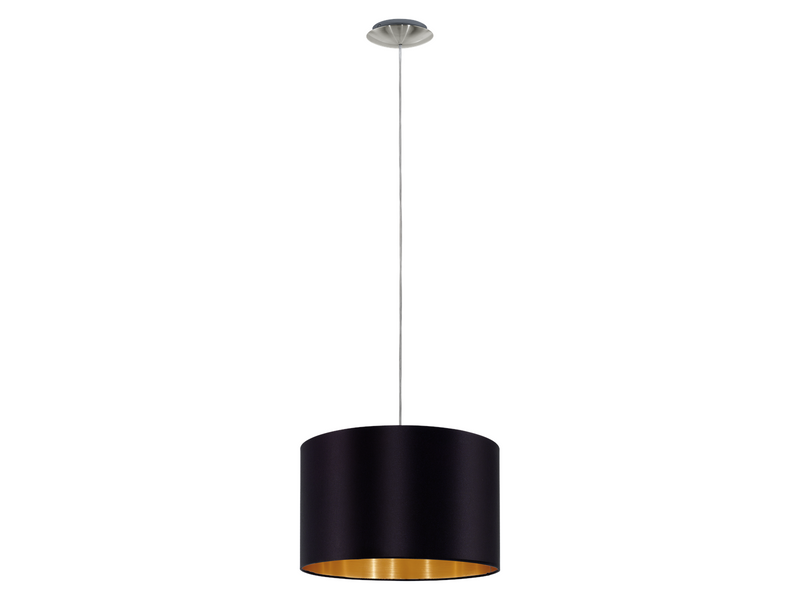 EGLO MASERLO Hängeleuchte, schwarz, gold