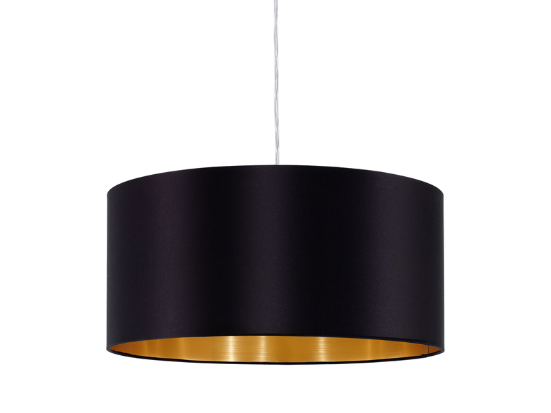 EGLO MASERLO Hängeleuchte, schwarz, gold