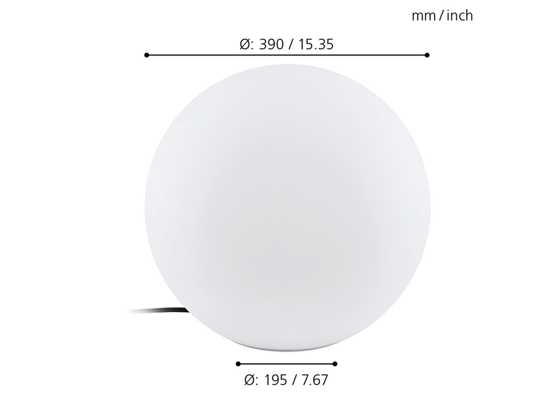 EGLO MONTEROLO Stehleuchte, weiss