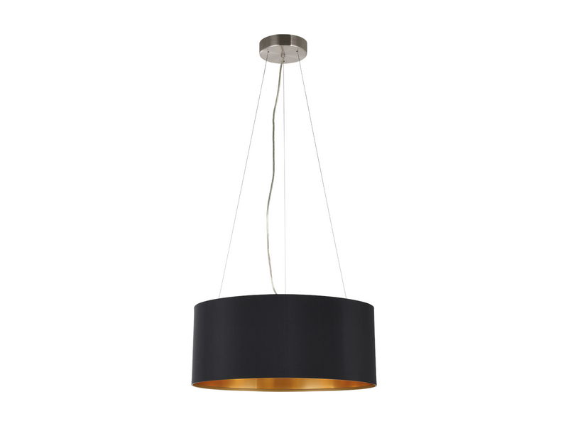 EGLO MASERLO Hängeleuchte, schwarz, gold