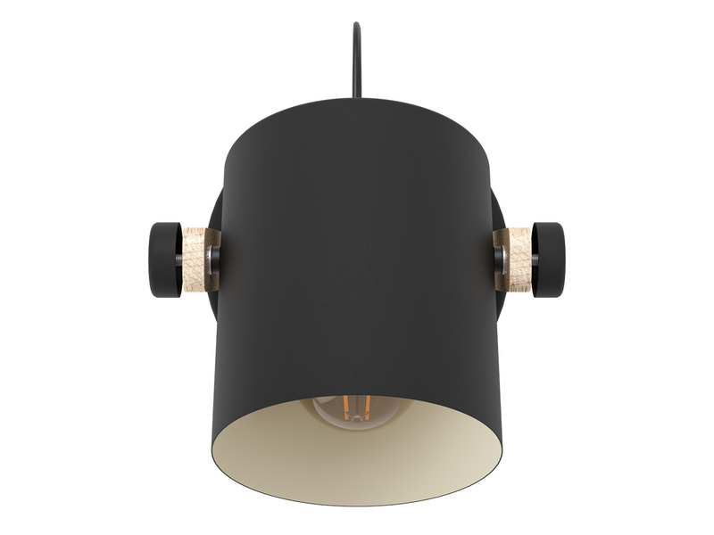 EGLO HORNWOOD Wandleuchte, braun