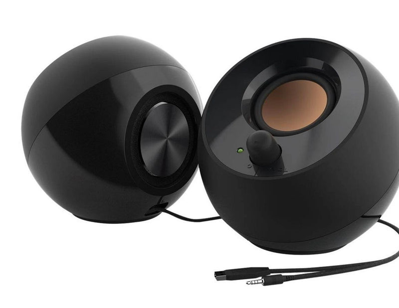Creative Pebble - 2.0 PC-Lautsprecher - Schwarz