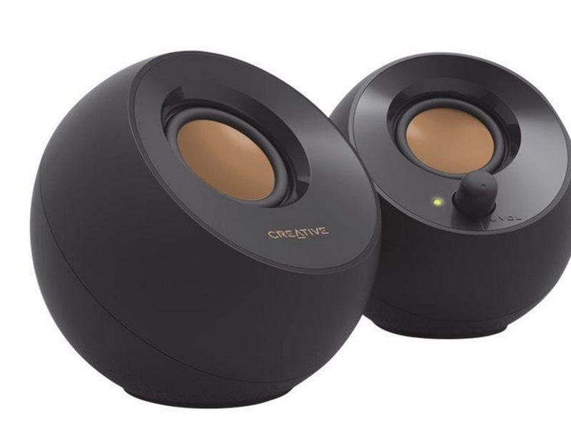 Creative Pebble - 2.0 PC-Lautsprecher - Schwarz