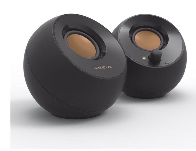 Creative Pebble - 2.0 PC-Lautsprecher - Schwarz