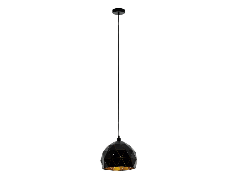 EGLO ROCCAFORTE Hängeleuchte, schwarz, gold