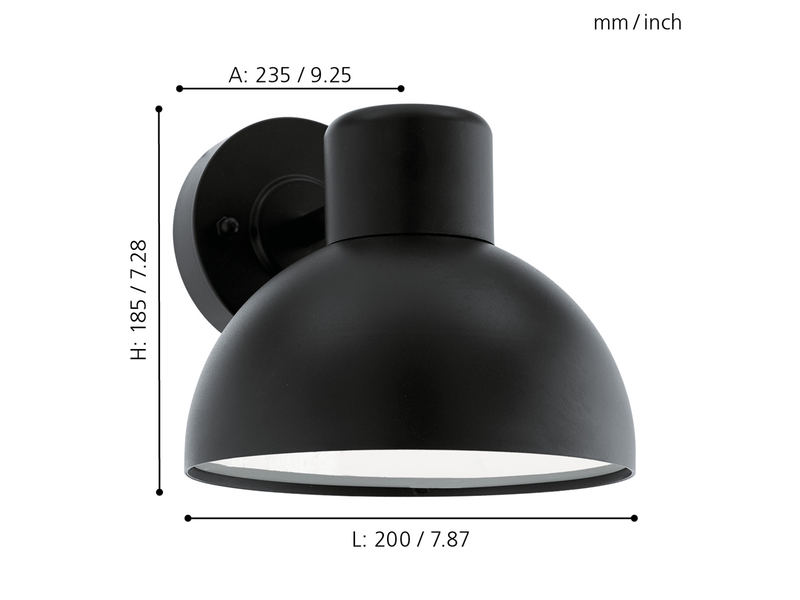 EGLO ENTRIMO Wandleuchte, weiss