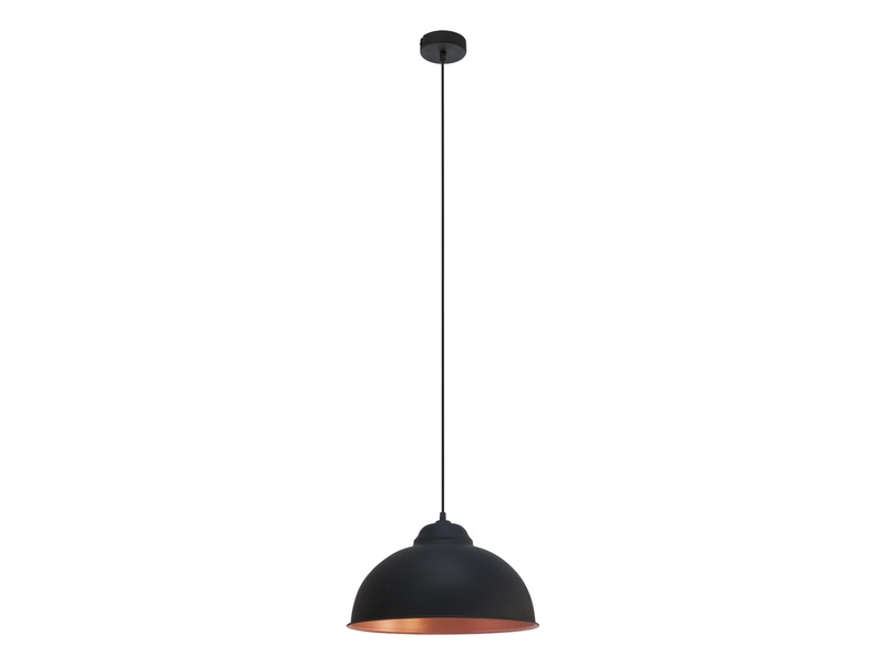 EGLO TRURO 2 Hängeleuchte, schwarz, kupfer