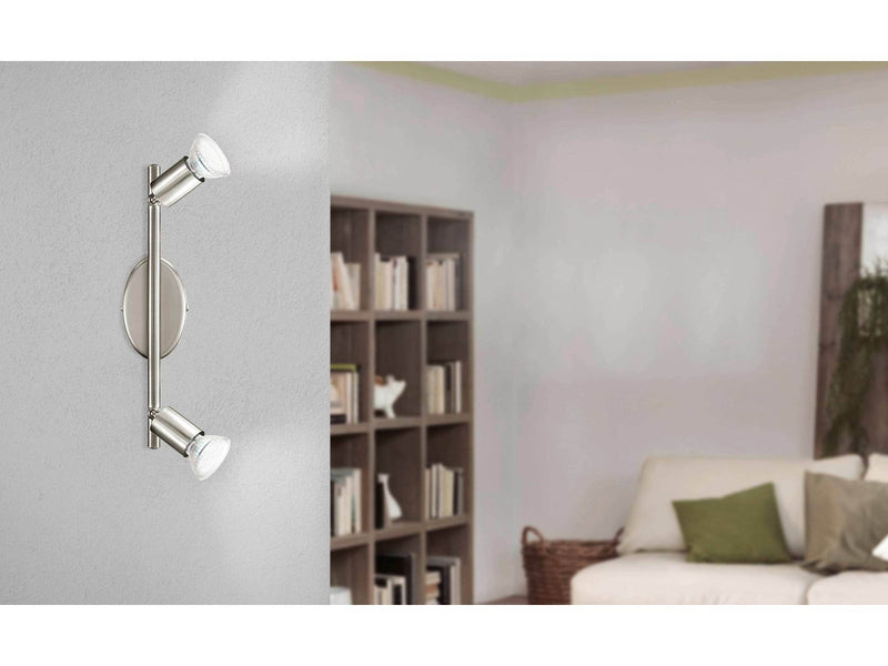 EGLO BUZZ-LED Spot, nickel-matt
