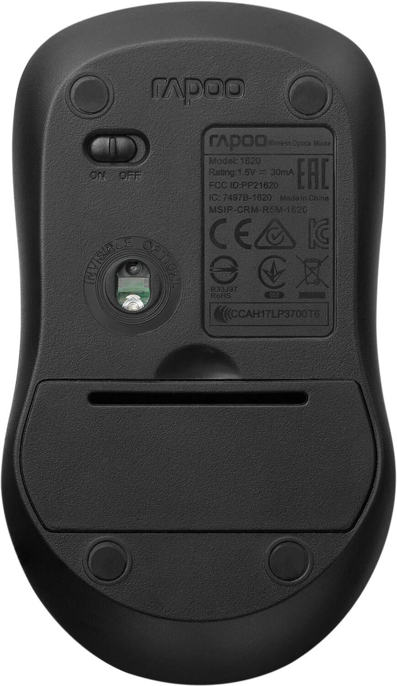 Rapoo 1680 Silent - Schwarz