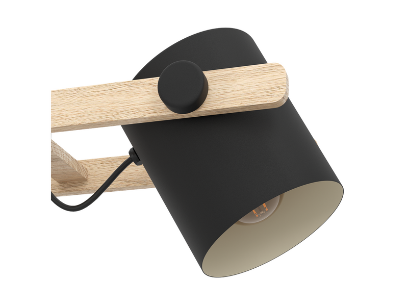EGLO HORNWOOD Hängeleuchte, braun