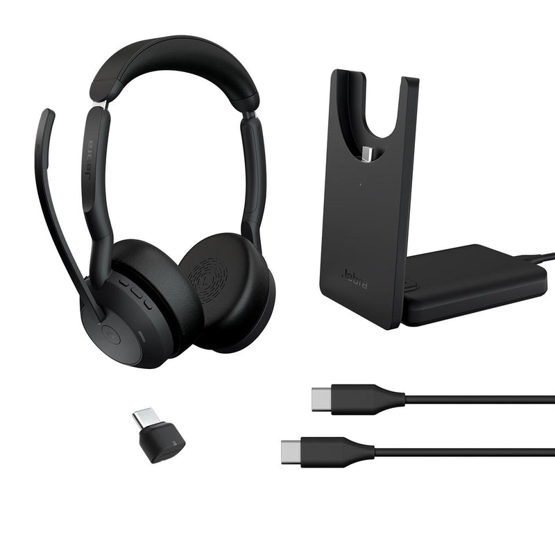 Jabra Evolve2 55 MS Stereo Headset On-Ear