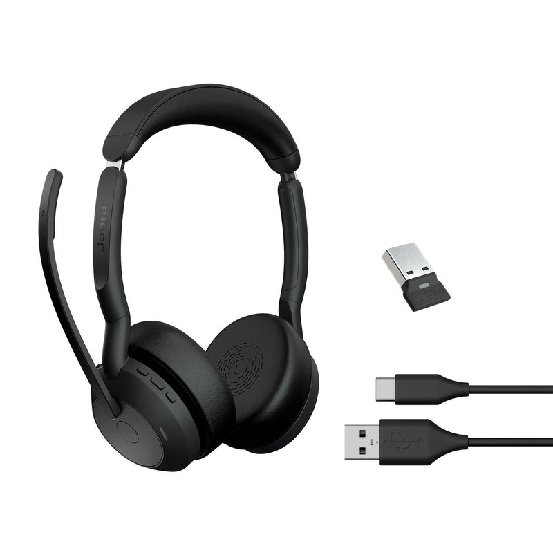 Jabra Evolve2 55 UC Stereo Headset On-Ear