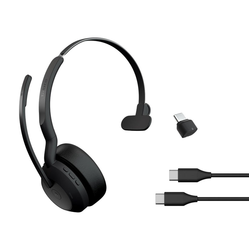 Jabra Evolve2 55 MS Mono Headset On-Ear