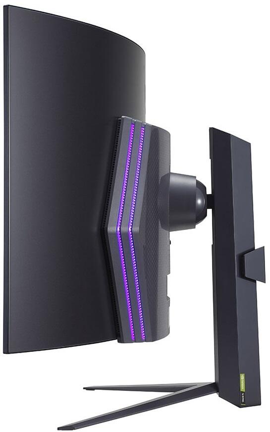 LG UltraGear OLED 45GR95QE-B Curved Gaming Monitor 113 cm (44,5 Zoll)