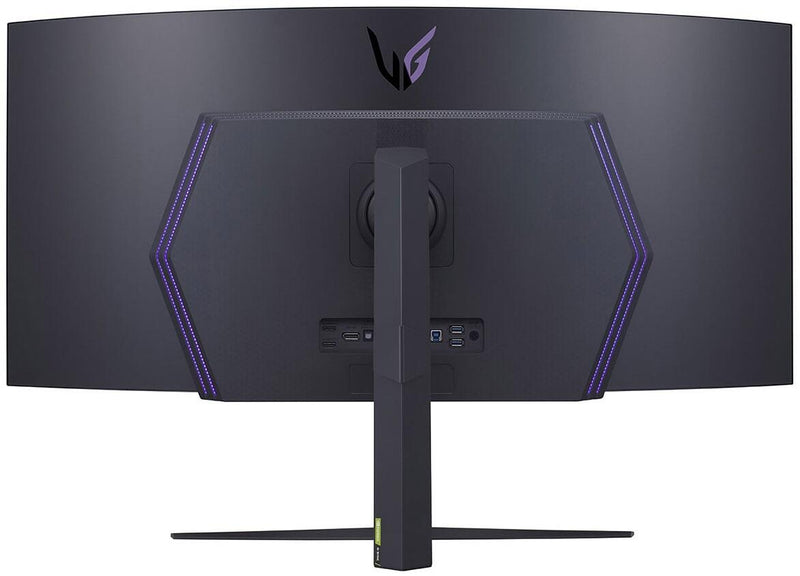 LG UltraGear OLED 45GR95QE-B Curved Gaming Monitor 113 cm (44,5 Zoll)