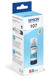Epson Original EcoTank 107 Tintenflasche - light cyan (C13T09B540)