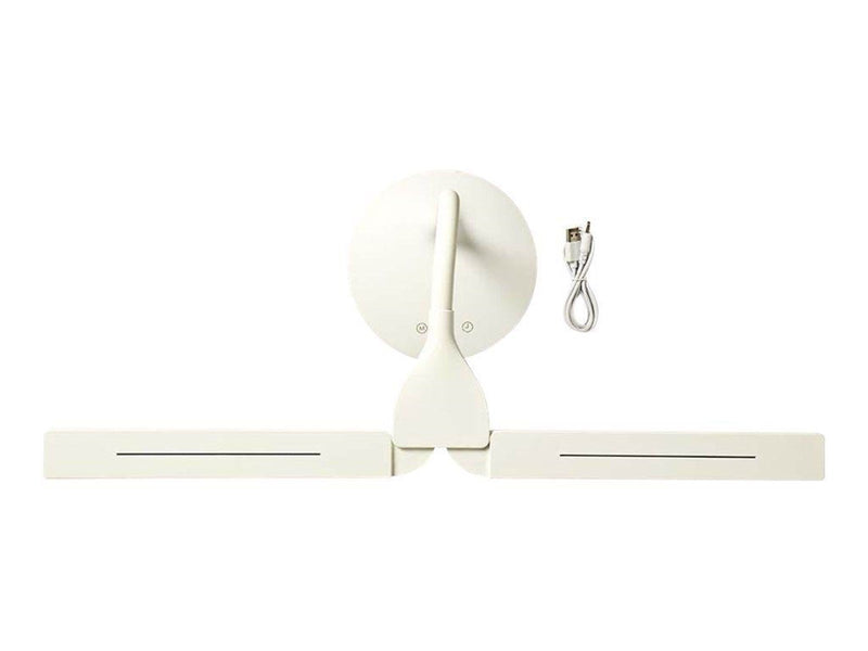 Nedis - desk lamp - LED - 6 W - cool white/warm white light - white