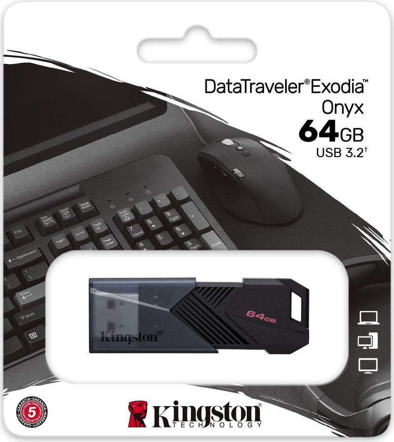 Kingston DataTraveler® Exodia™ Onyx - 64GB