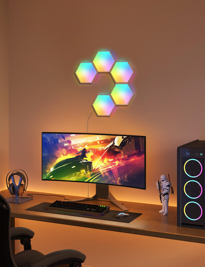Govee - Glide Hexa Light Panels - 5 Stück