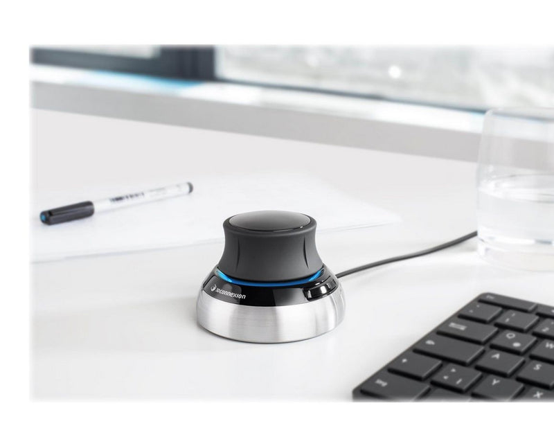 3Dconnexion SpaceMouse Compact - 3D Mouse (Schwarz)