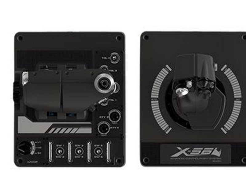 Logitech G Saitek X56 H.O.T.A.S. - joystick og speeder - kabling - Wired Joystick and throttle - PC