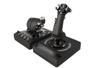 Logitech G Saitek X56 H.O.T.A.S. - joystick og speeder - kabling - Wired Joystick and throttle - PC