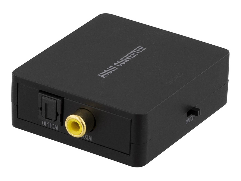 Deltaco audio converter from digital to analog