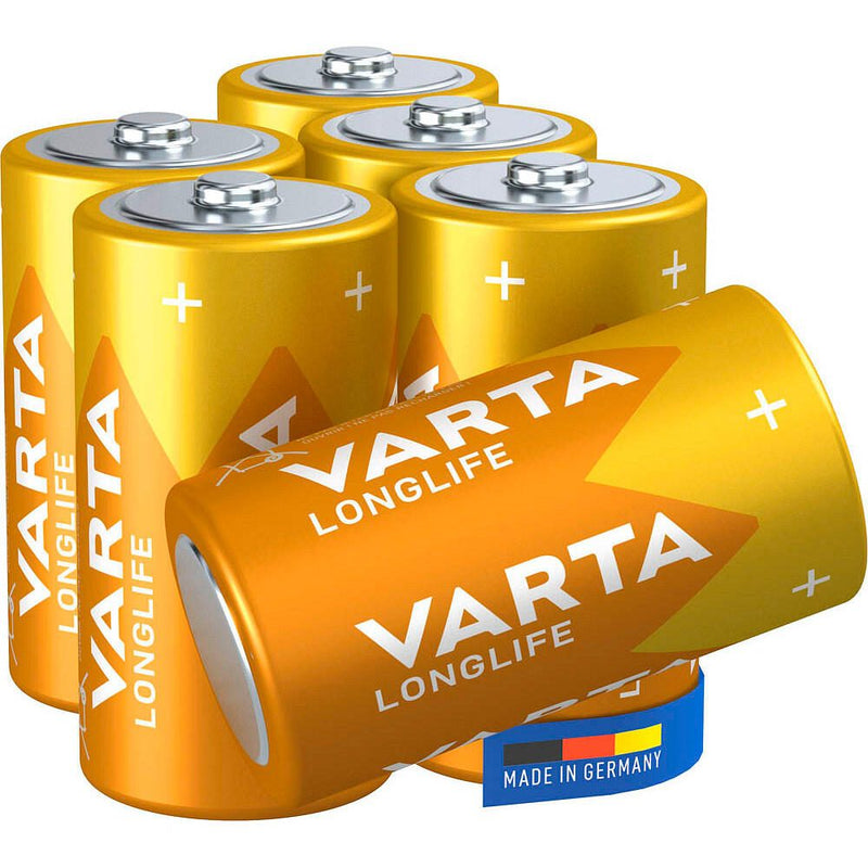 Varta Longlife C 1,5V - 6er-Pack