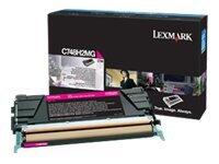 Lexmark Original Toner Standard Variante - C/X748 magenta 10000 Seiten (C748H2MG)