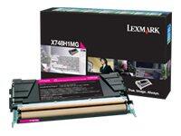 Lexmark Original Toner magenta 10.000 Seiten (X748H1MG) für X748de/dte