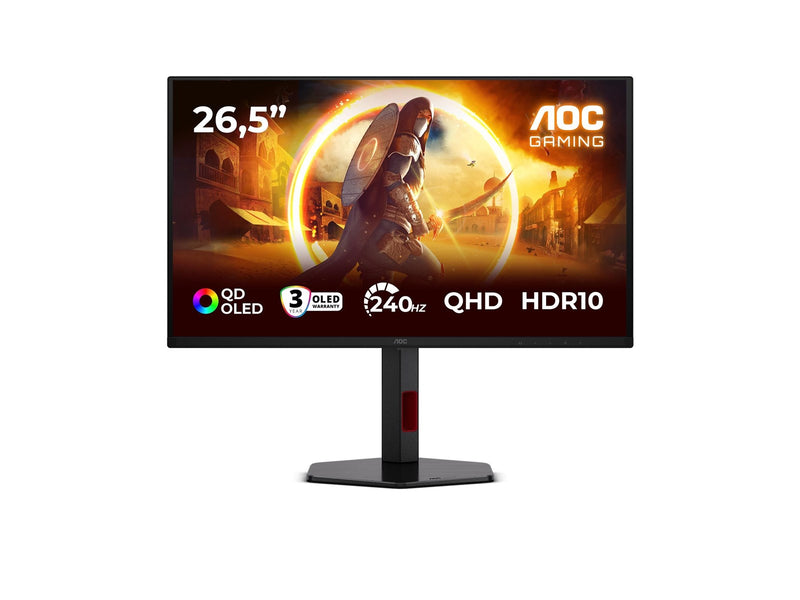 26.5" AOC Q27G4ZDR - 2560x1440 (QHD) - 240Hz - QD-OLED