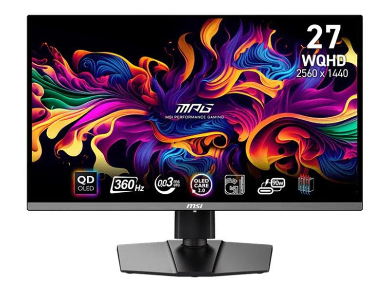 26.5" MSI MPG 271QRX QD-OLED - 2560x1440 (QHD) - 360Hz - QD-OLED